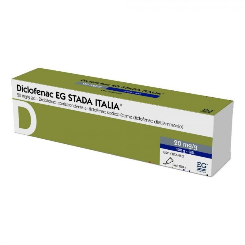 Diclofenac Eg Gel 100g 20mg/g