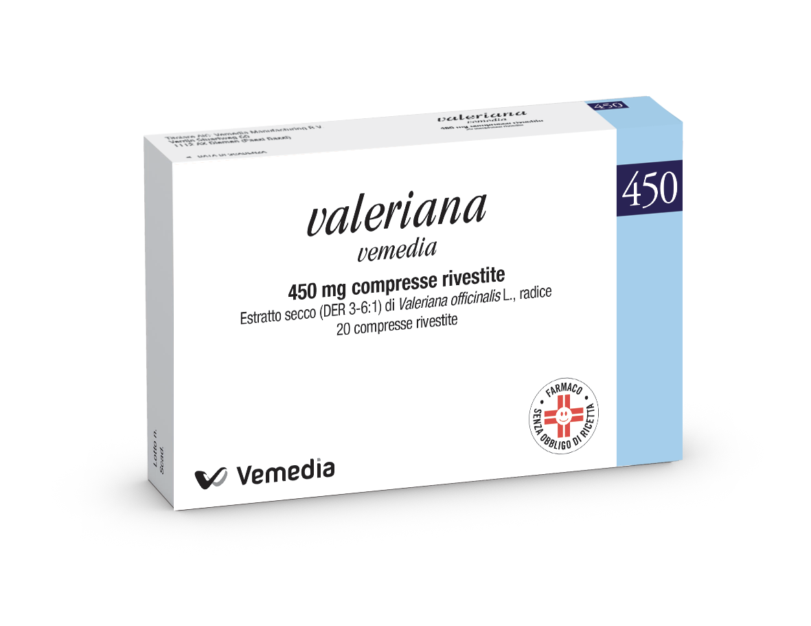 Valeriana Vemedia*20 Compresse Riv450