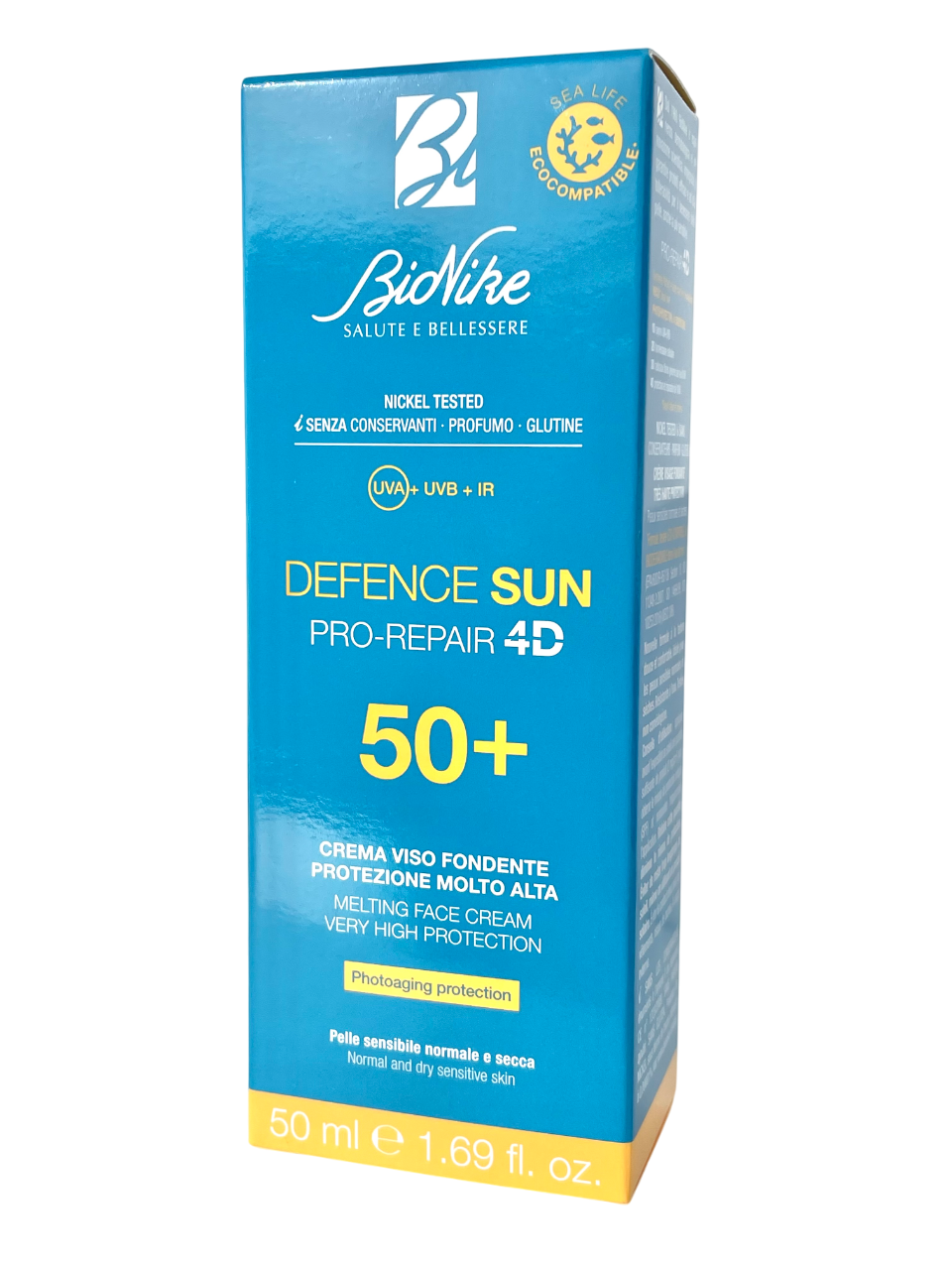 Defence Sun Crema Viso Fondente Spf 50+ 50 ml