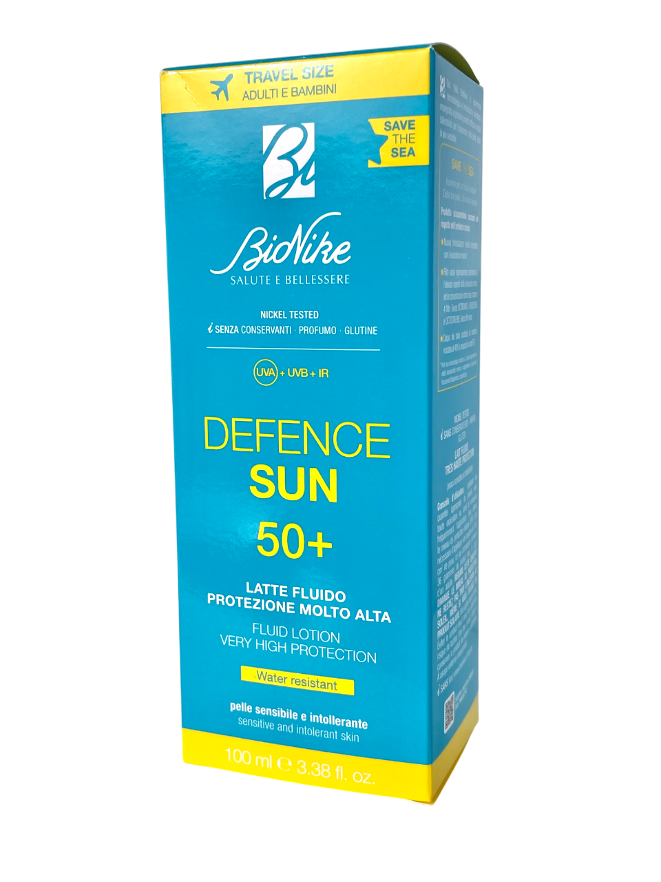 Defence Sun Latte Fluido Spf 50+ 100 ml Travel Size