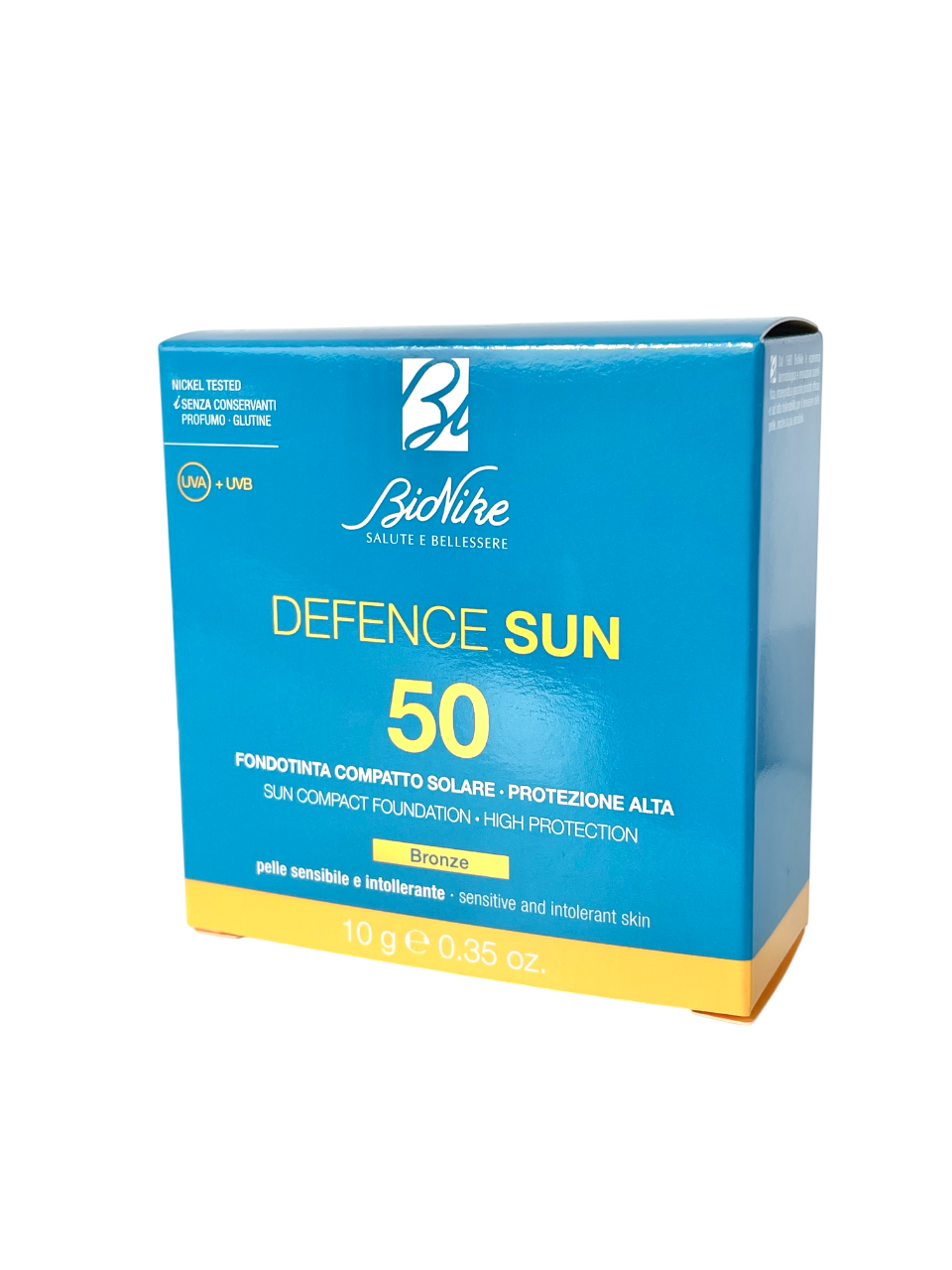 Defence Sun 50 Fondotinta Compatto Solare 10 g - Bronze