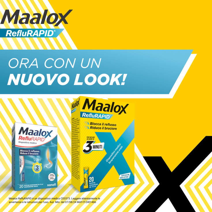 Maalox Reflurapid 20 Bustine