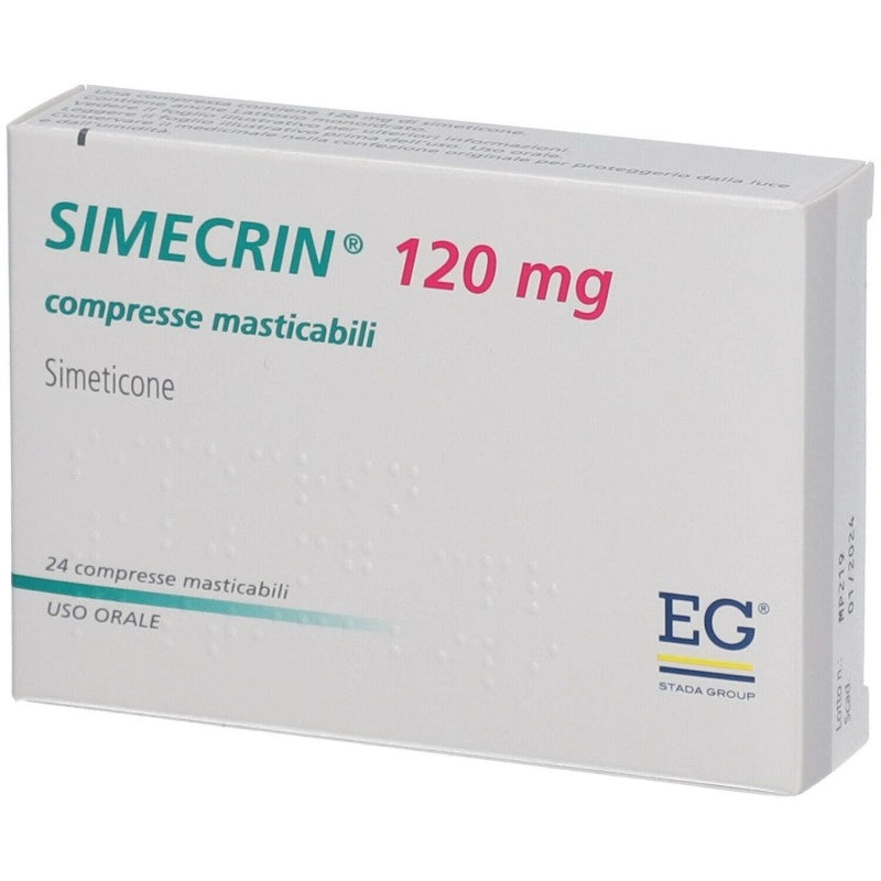 Simecrin 30 Compresse Masticabili da 80mg