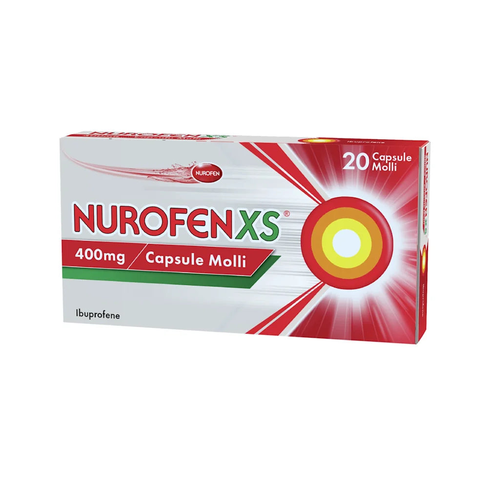 Nurofenxs 400mg 20 Capsule Molli