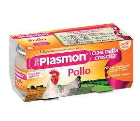 Plasmon Omogeneizzato Pollo 80Gx2 Pezzi