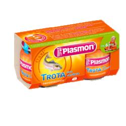 Plasmon Omogeneizzato Trota/Verd 80Gx2P