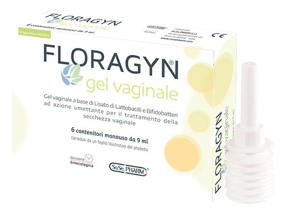 Floragyn Gel Vaginale 6 Tubetti x 9ml