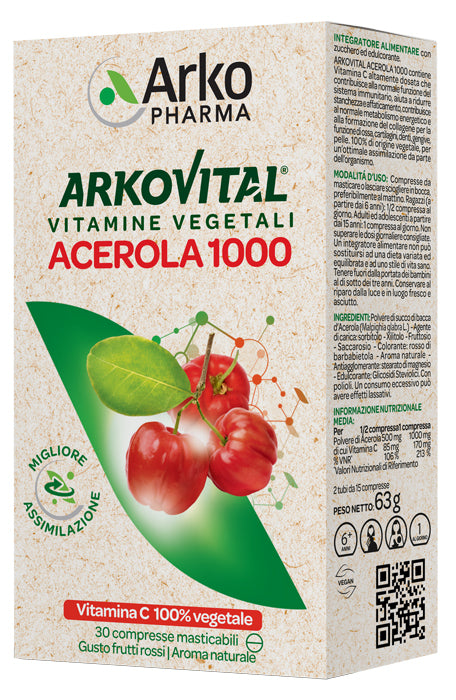 Arkovital Acerola 1000 30 Compresse