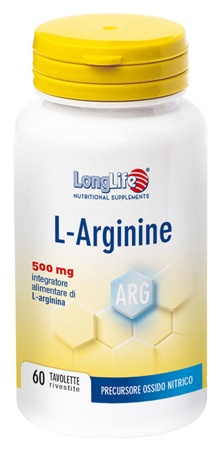 Longlife L-Arginine 60 Tavolette