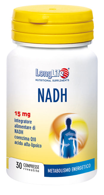 Longlife Nadh C/Q10 30 Compresse