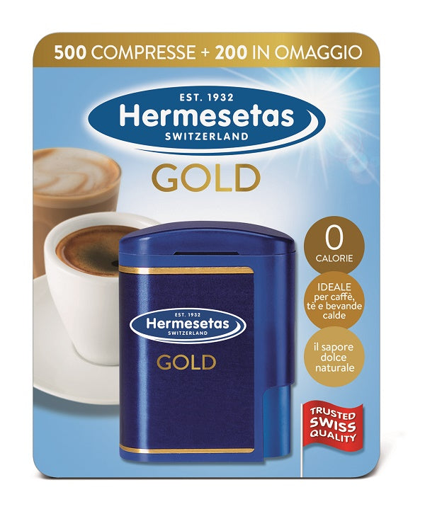 Hermesetas Gold 500+200 Compresse