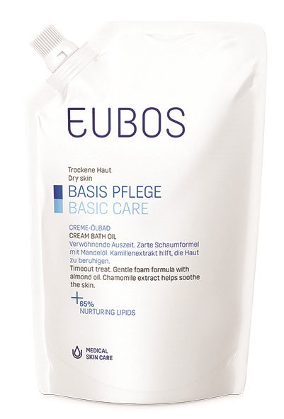 Eubos Olio Bagno Ricarica400ml