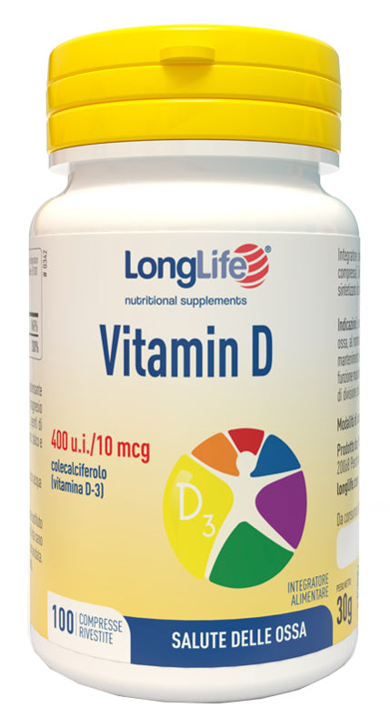 Longlife Vitamin D400Ui 100 Compresse