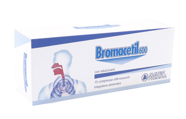 Bromacetil 600 15 Compresse Efferv
