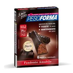 Pesoforma Barrette Dark 12 Pezzi
