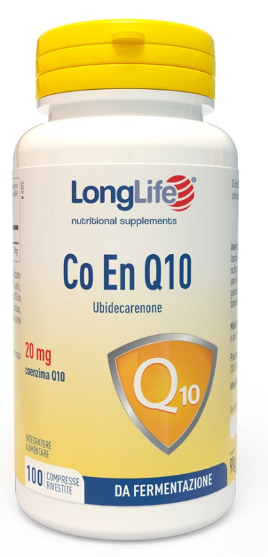 Longlife Co En Q10 20Mg 100 Compresse