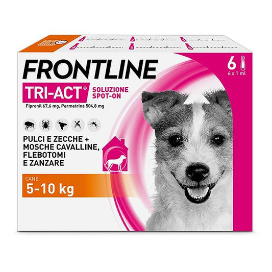 Frontline Tri Act 6 Pipette - 5-10Kg