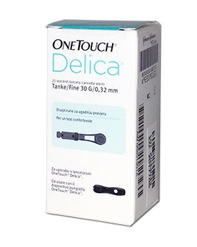 Onetouch Delica Lancetteette 25 Pezzi