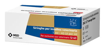 Siringa Ins Vet 40Ui/ml 30 Pezzi