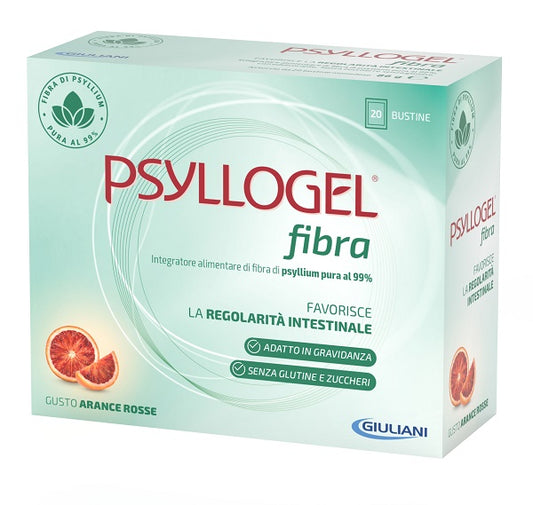 Psyllogel Fibra Arancia Rossa 20 Bustine