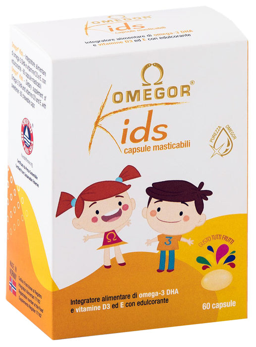 Omegor Kids 60Compresse Masticabili