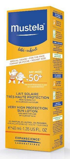 Mustela Latte Solare Viso 50+