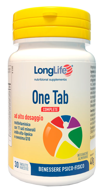 Longlife One Tab Complete30 Tavolette