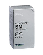 Glucocard Sm Test Strips 50 Pezzi
