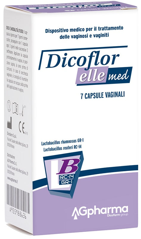 Dicoflor Elle Med 7Compresse Vag