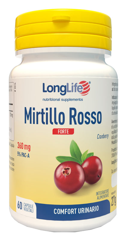 Longlife Mirtillo Rosso Forte 60 Compresse