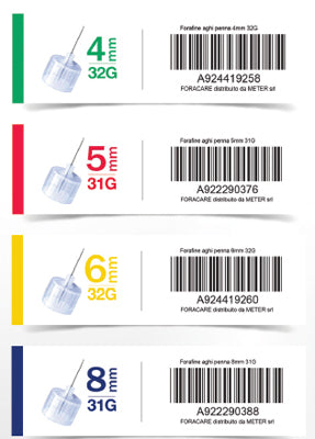 Fora Fine Ago G32 4Mm 100 Pezzi