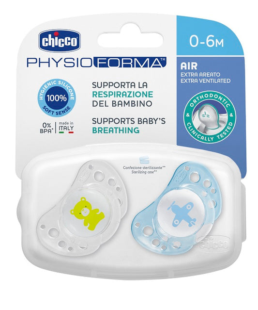 Ch Succh Air Boy Sil 0-6 2 Pezzi