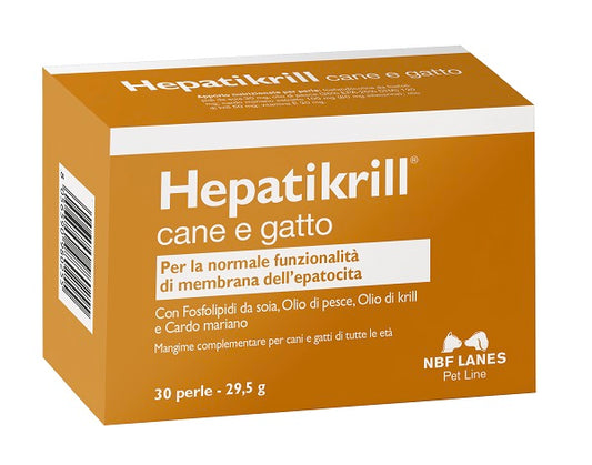Hepatikrill Cani E Gatti 30 Perle