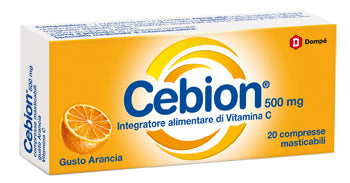 Cebion Masticabili Arancia Vitamina C 20 Compresse
