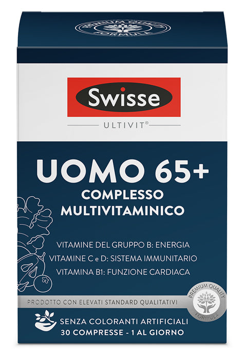 Swisse Uomo 65+ Multivit 30 Compresse