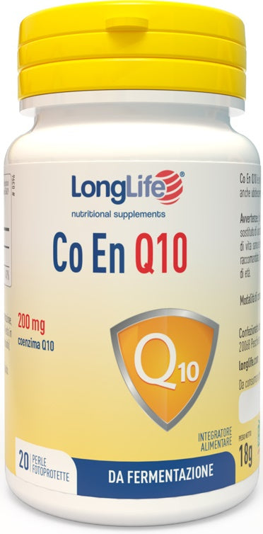 Longlife Co En Q10 200Mg 20 Perle