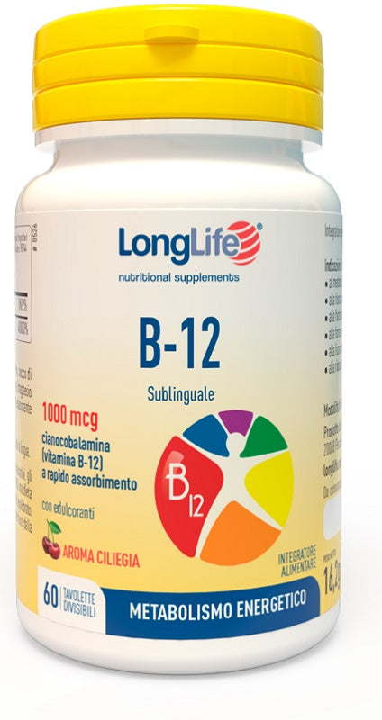 Longlife B12 1000Mcg 60 Tavolette