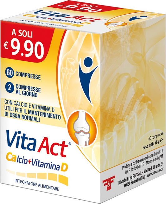 Vita Act Calcio+Vit D 60 Compresse