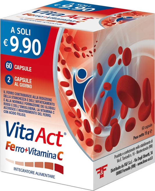 Vita Act Ferro+Vit C 60Compresse