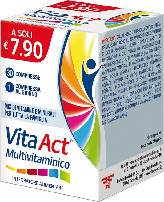 Vita Act Multivitaminico 30 Compresse