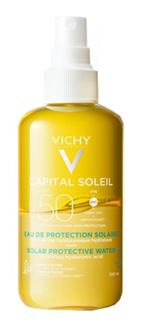 Capital Soleil Acqua Solare Protettiva Idratante Spf 50+