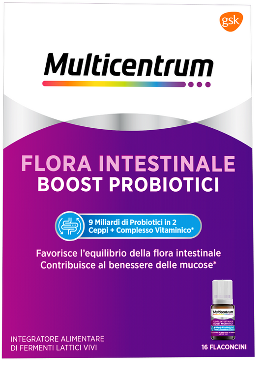 Multicentrum Flora Intestinale 16 Flaconi