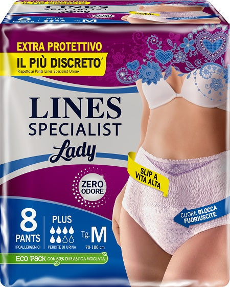 Lines Sp Pants Plus M 8 Pezzi