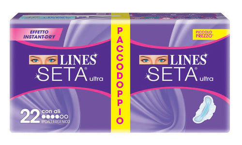 Lines Seta Ultra Ali 20 Pezzi