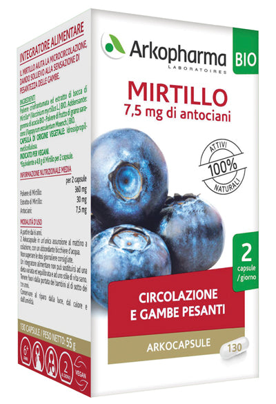 Arkocompresse Mirtillo Bio 130Compresse