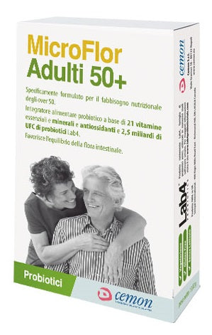 Microflor Adulti 50+ 30 Compresse