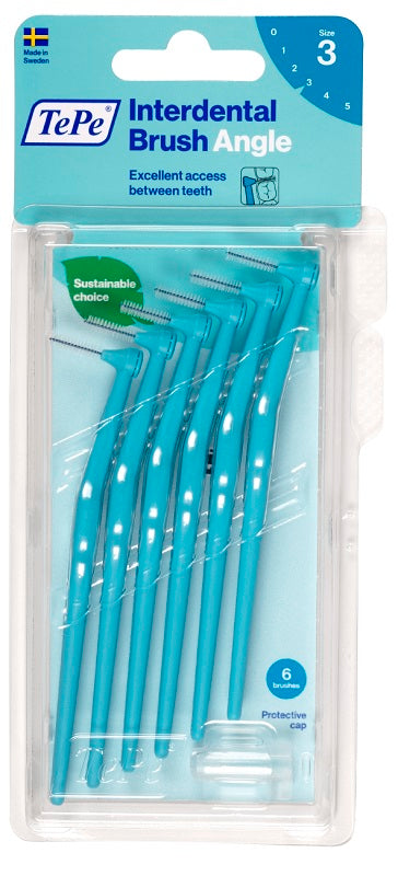 Tepe Angle Scov Blu 0,6Mm 6 Pezzi