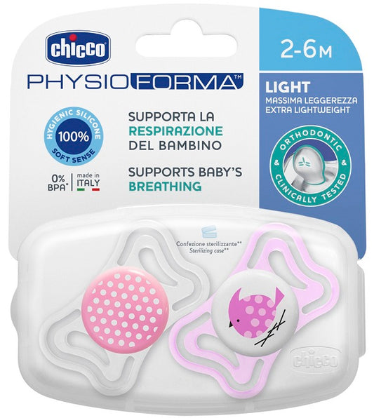 Ch Succh Light Grl Sil 2-6M 2P