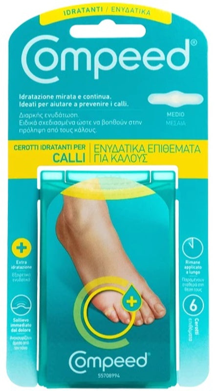 Compeed Calli Idratanti 6 Pezzi