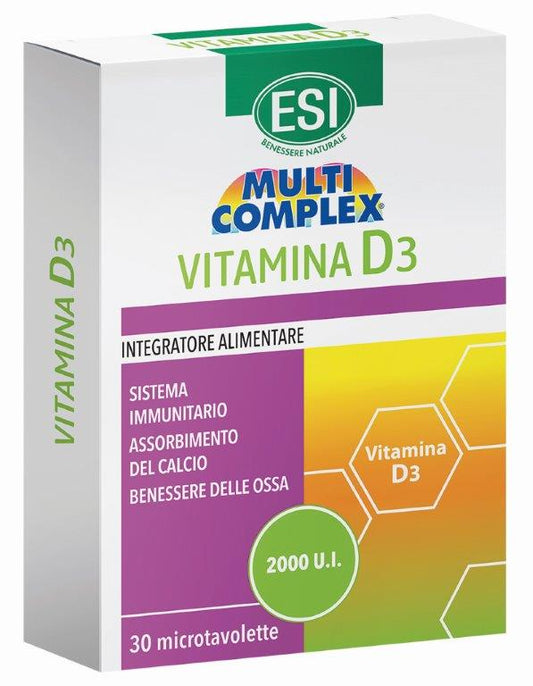 Esi Multicomplex Vit D3 30 Tavolette